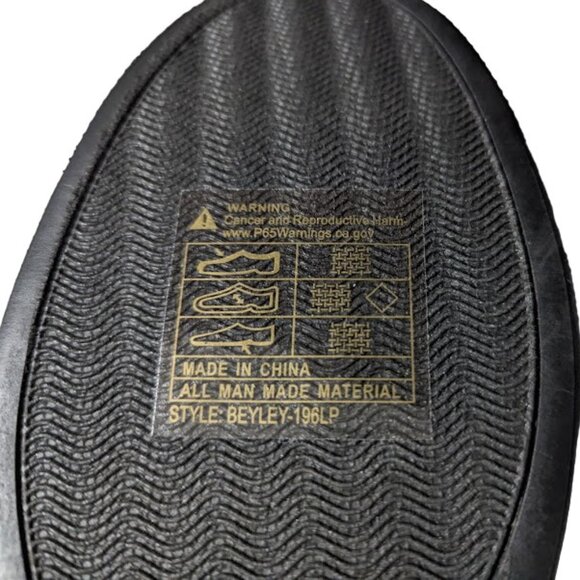 Ecko Red Rhino Beyley Black Slip On Logo Black Knit Sneaker Bootie Size 7.5 NWOB - Picture 9 of 10